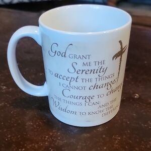 Inspirational White Ceramic Mug